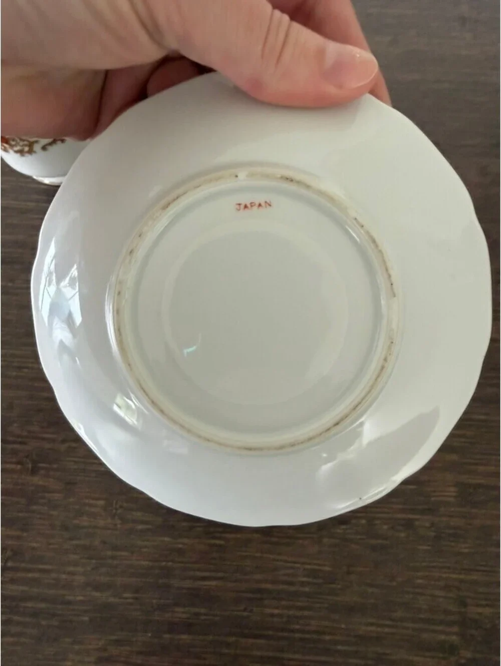 Vintage Japanese Demitasse Cup & Saucer